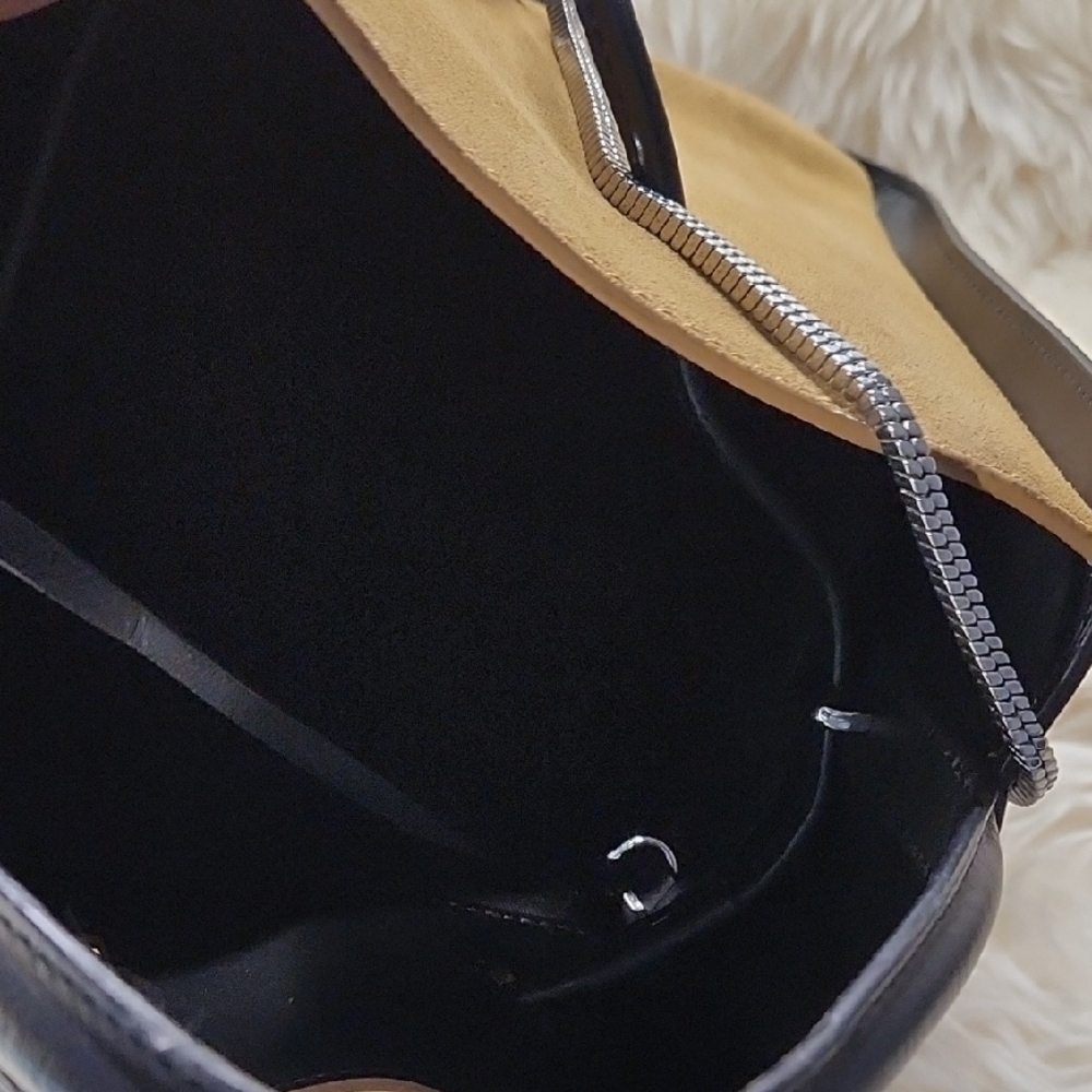 3.1 Phillip Lim Black and Tan Tote Bag - Picture 5 of 6